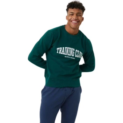 Afbeelding van Bjorn Borg Heren Sweater Donkergroen M