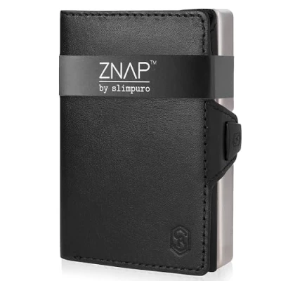 Afbeelding van slimpuro portemonnee voor heren, klein en dun, heren dames met portemonnee, accessoires, RFID slim van leer,