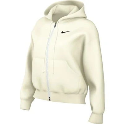 Afbeelding van Nike Sportswear Sweater met rits, Dames, Maat: XS, Sail/black