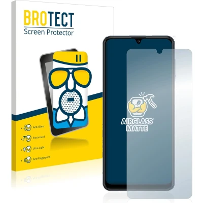 Afbeelding van BROTECT Screenprotector voor Samsung Galaxy M32 Folie Beschermfolie Beschermglas matte