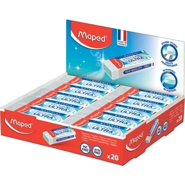Afbeelding van Maped gom Technic Ultra, display met 20 stuks gum