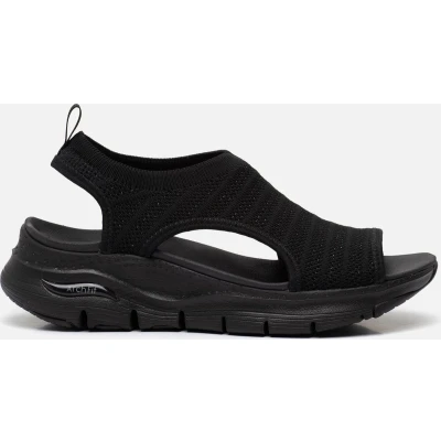 Afbeelding van Skechers Arch Fit Darling Days Dames Sandalen Zwart