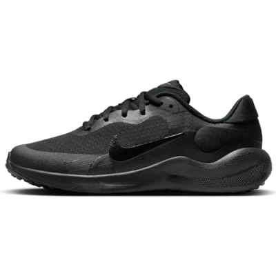 Afbeelding van Nike Performance Revolution 7 Unisex Hardloopschoenen neutraal voor kinderen, Maat: 33, Black/anthracite Kunststof/ textiel