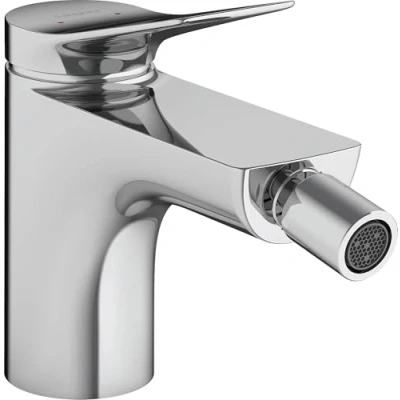 Afbeelding van Hansgrohe Vivenis 1 greeps bidetkraan met pop up trekwaste