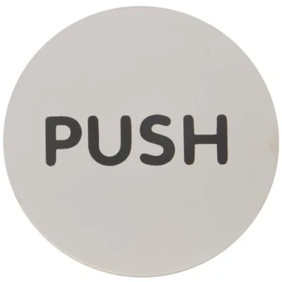 Afbeelding van Infobord Pictogram Durable 4900 Push Rond 65mm per 10