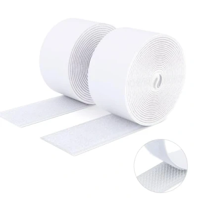 Afbeelding van SUTOUG Zelfklevend plakband, extra sterk, 50 mm x 3 m, dubbelzijdig plakband voor binnen en buiten, dubbelzijdig, wit