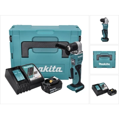 Afbeelding van Makita DDA 351 RF1J accu haakse boormachine 18 V 13,5 Nm + 1x oplaadbare 3.0 Ah lader Makpac
