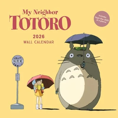 Afbeelding van Studio Ghibli My Neighbor Totoro 2026 Wall Calendar