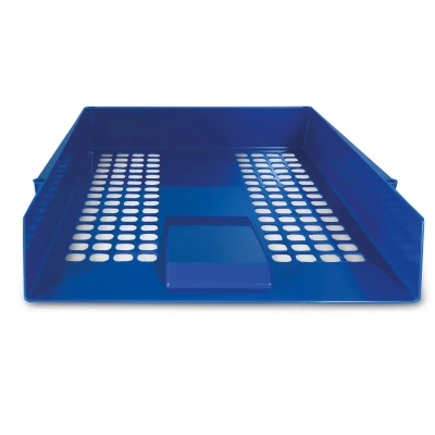 Afbeelding van Brievenbak deflecto, blauw, 275 x 61 350mm