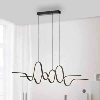 Afbeelding van Paul Neuhaus Design hanglamp Altitude zwart 2292 18