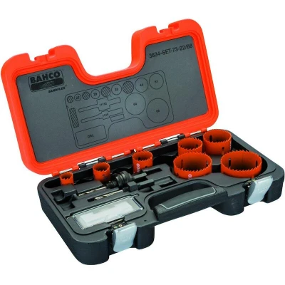 Afbeelding van Bahco gatzaagset 3834 set 73 22 68
