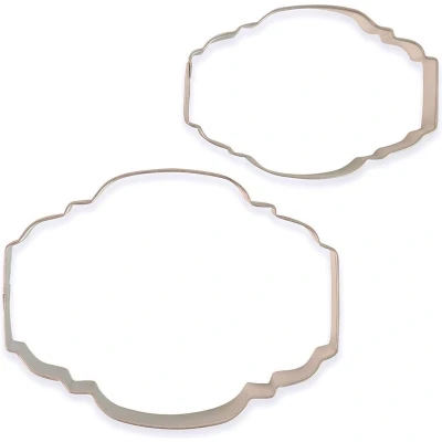 Afbeelding van PME Koekjes Uitsteker Plaque Style 2 Set/2