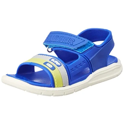 Afbeelding van Chicco, Strand En Zwembadsandaal Met Klittenband, Uniseks Kinderen Tieners, Blauw (2), 24 EU, Design in Italië