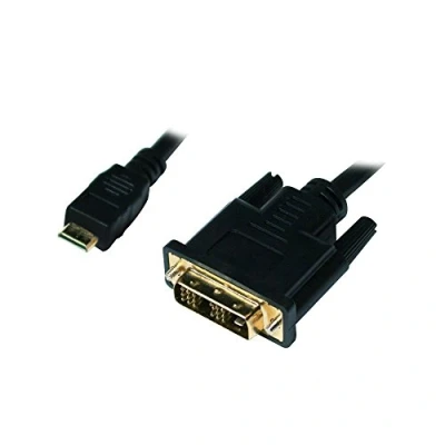 Afbeelding van LogiLink CHM002 Mini HDMI naar DVI D kabel 1 m
