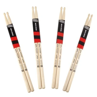 Afbeelding van Drum Sticks Rebound America Hard Esdoornhout, recht en duurzaam, ideaal voor drummers van alle niveaus, gebruikt drums, percussie praktijk (5A 4 paar)