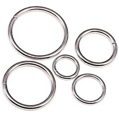 Afbeelding van Swpeet 50 Stuks Sliver Diverse Multifunctionele Metalen O Ring voor Hardware Tassen Hand DIY Accessoires 15mm, 19mm, 25mm, 32mm, 38mm