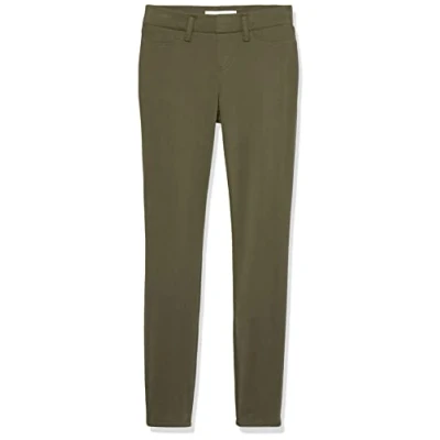 Afbeelding van Amazon Essentials Dames pull on gebreide jeggings (verkrijgbaar in grote maten), donker olijf, M