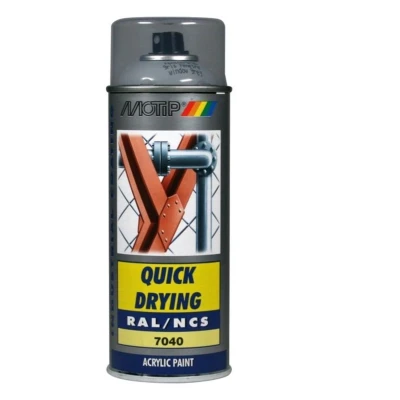 Afbeelding van motip industrial ral 7040 venster grijs 400 ml 07153