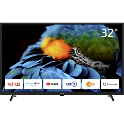 Afbeelding van DYON Smart 32 XT 80 cm (32 inch) TV (HD TV, HD Triple Tuner (DVB‐C/‐S2/‐T2), Prime Video, Netflix &amp; HbbTV)