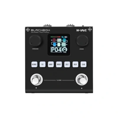 Afbeelding van M Vave Blackbox Bluetooth MIDI controller draagbare en veelzijdige voetschakelaar voor gitaar, bas, DAW bediening, draadloze connectiviteit, oplaadbaar, live studio