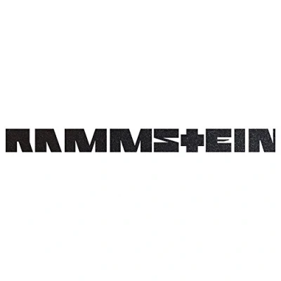 Afbeelding van Rammstein Autosticker, zwart, officiële band merchandise (buitenklevend) 99 cm achterruit