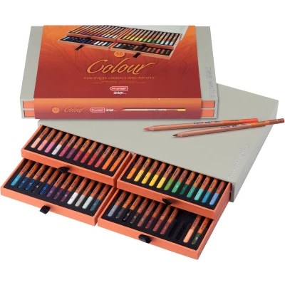 Afbeelding van Kleurpotloden Bruynzeel Colour box 48 stuks assorti Set a stuk 2