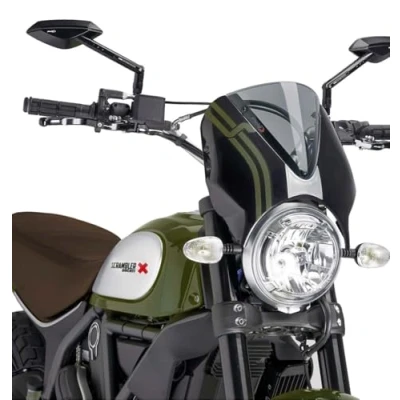 Afbeelding van Puig Retrovision 7652H Icon/Classic/Full Throttle 15 inch, Ducati Scrambler Sixty2 40 cm