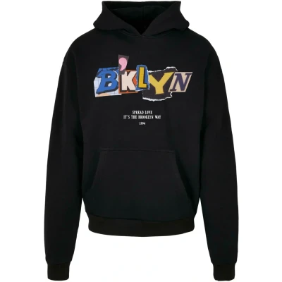 Afbeelding van Upscale by Mister Tee Brklyn Hoodie, Heren, Maat: Large, Black