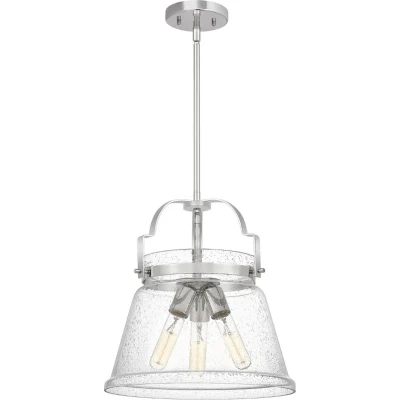 Afbeelding van Quoizel LED Pendelarmatuur Wimberley 3X E27 Max 60W Dimbaar Polished Chrome