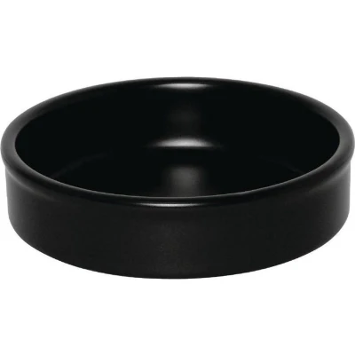 Afbeelding van Olympia stapelbaar schaaltje mat zwart 10,2x2cm (6 stuks)