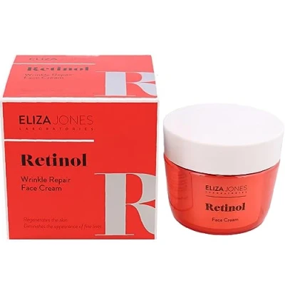 Afbeelding van Eliza Jones Gezichtsdagcrème, 50 ml, intensieve hydratatie, rimpelpreventie en stralend huideffect (retinol wrinkle repair)