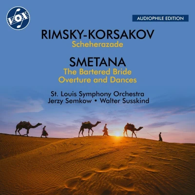 Afbeelding van Jerzy Semkow, Max Rabinovitsj, St. Louis Symphony Orchestra Scheherazade The Bartered Bride (CD)