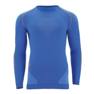 Afbeelding van Ondershirt UYN Men Evolutyon Uw L/S Lapis Blue Orange Shiny L / XL