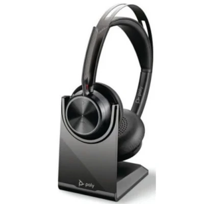 Afbeelding van POLY Voyager Focus 2 M Microsoft Teams Certified Headset met oplaadstatief