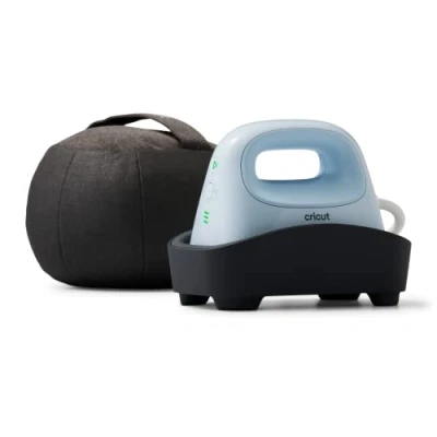 Afbeelding van Cricut Hoedpers 12,7 cm x 7,6 (5&quot; 3&quot;) Gebogen warmteplaat Warmtepers voor hoed en petprojecten Te gebruiken met opstrijkbaar vinyl (HTV), onsmeltbare inkt sublimatie Verwarmt tot 205