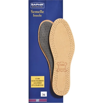 Afbeelding van Saphir Leren inlegzolen 46