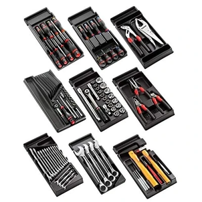 Afbeelding van Facom 105 delige set vrachtwagens met inlay&quot;;s CM.105