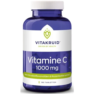 Afbeelding van Vitakruid Vitamine C 1000mg, 180 tabletten