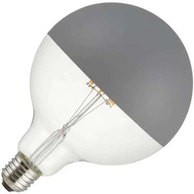 Afbeelding van SPL LED Filament Globe GRIJS G125 6,5W / DIMBAAR