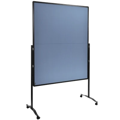 Afbeelding van Legamaster PREMIUM PLUS mobiel inklapbaar workshopbord blauw grijs