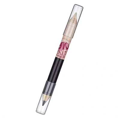 Afbeelding van Maybelline Big Eyes Duo Oogpotlood 01 Black and Beige