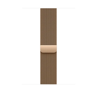 Afbeelding van Apple Watch Strap 46mm Gold Milanese Loop M/L (140 190mm)