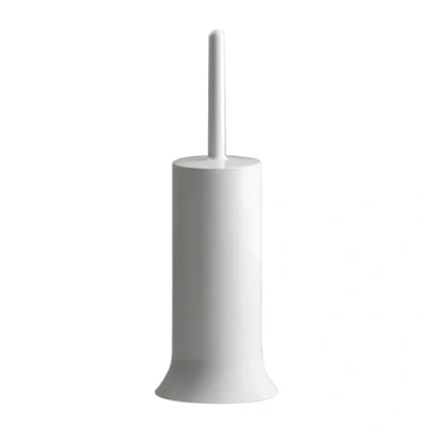Afbeelding van Gedy G Peter wit, afmetingen en gewicht: 41 x 14 cm &amp; 0,3 kg, wc borstel van thermoplastisch hars, badkamerdesign R&amp;E, 2 jaar garantie, uniek