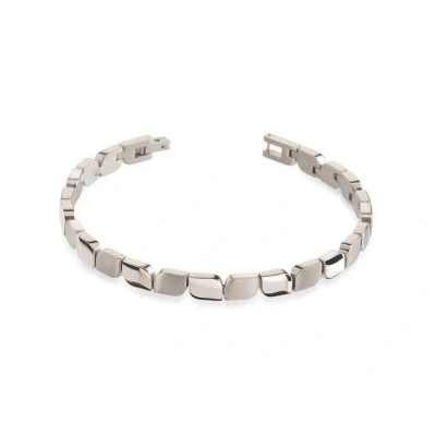 Afbeelding van Boccia 03007 01 Armband Titanium mat glans zilverkleurig 20 cm