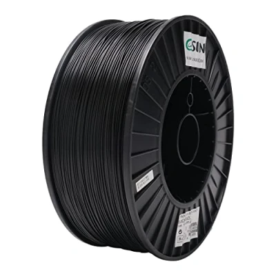 Afbeelding van eSUN PLA+ Filament 1.75mm, 3D Printer PLA Plus, Maatnauwkeurigheid +/ 0.03mm, 3kg Spoel (6.6 LBS) Print voor Printers, Zwart
