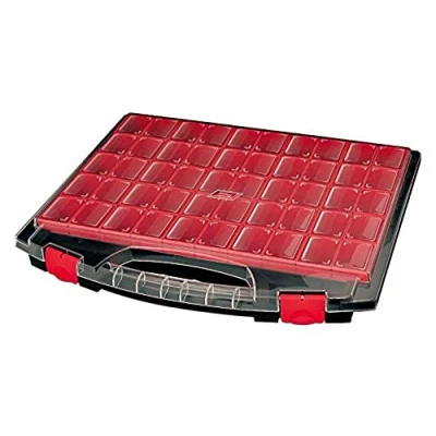 Afbeelding van Tayg etui met uitneembare schuifladen 50 inzetstukken. 430x370x55 mm
