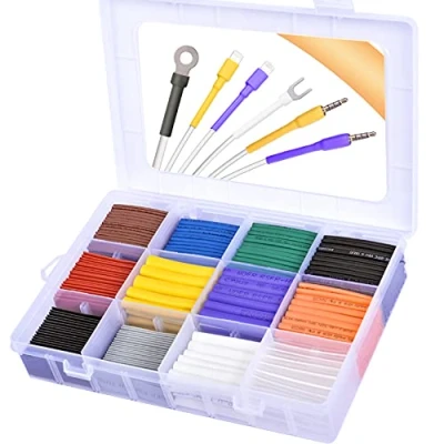 Afbeelding van Pointool 650Pcs Krimpkous Kit 2:1, Wire Shrink Wrap Tubing Isolatie Elektrische Gekleurde Diverse Assortiment Elektronica voor Draden