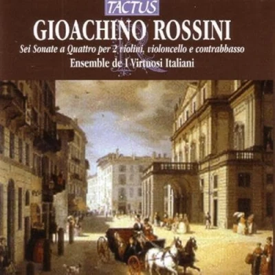 Afbeelding van Ensemble De I Virtuosi Italiani Rossini: Sei Sonate A Quattro (CD)