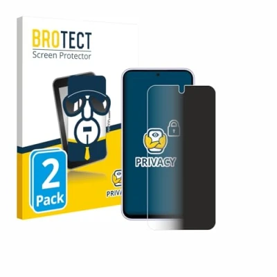 Afbeelding van BROTECT (2 Stuks) Privacy Schermbeschermer voor Samsung Galaxy A54 5G Enterprise Edition [Anti Spy, Screen Protector, Blue Light Filter]