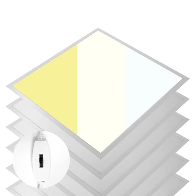 Afbeelding van Voordeelpak 6x led paneel 60x60 3000K/4000K/6000K Pro 26W 3640 lm (140 lm/W) Flikkervrij